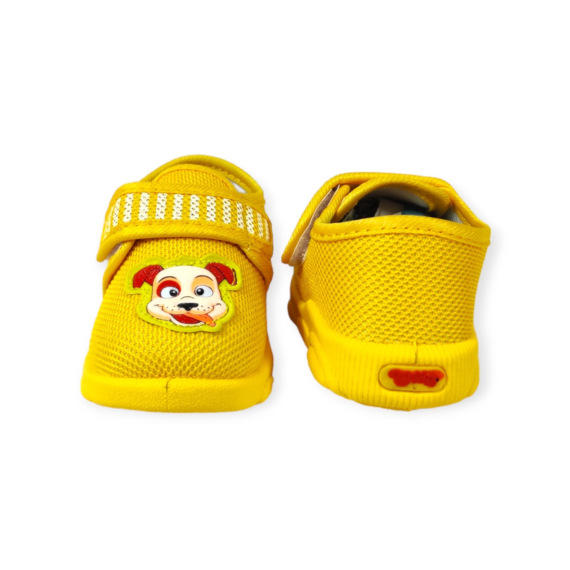 Coolz Kids Chu-Chu Sound Shoes Star-01A for Baby Boys and Girls for 9-24 Months (Yellow, 12_Months) 3