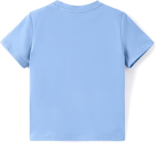 Miniatura 2 de Disney Marvel Minnie Mickey Frozen Stitch - Camiseta de manga corta para niños y niñas pequeñas, 2-9 años