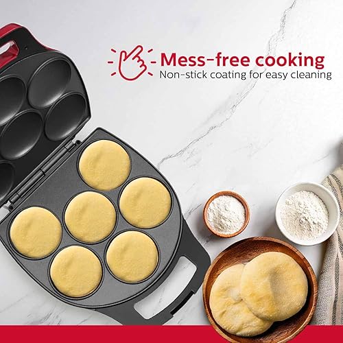 Vista 11 de Holstein Housewares HU-09005B arepa eléctrica., Negro