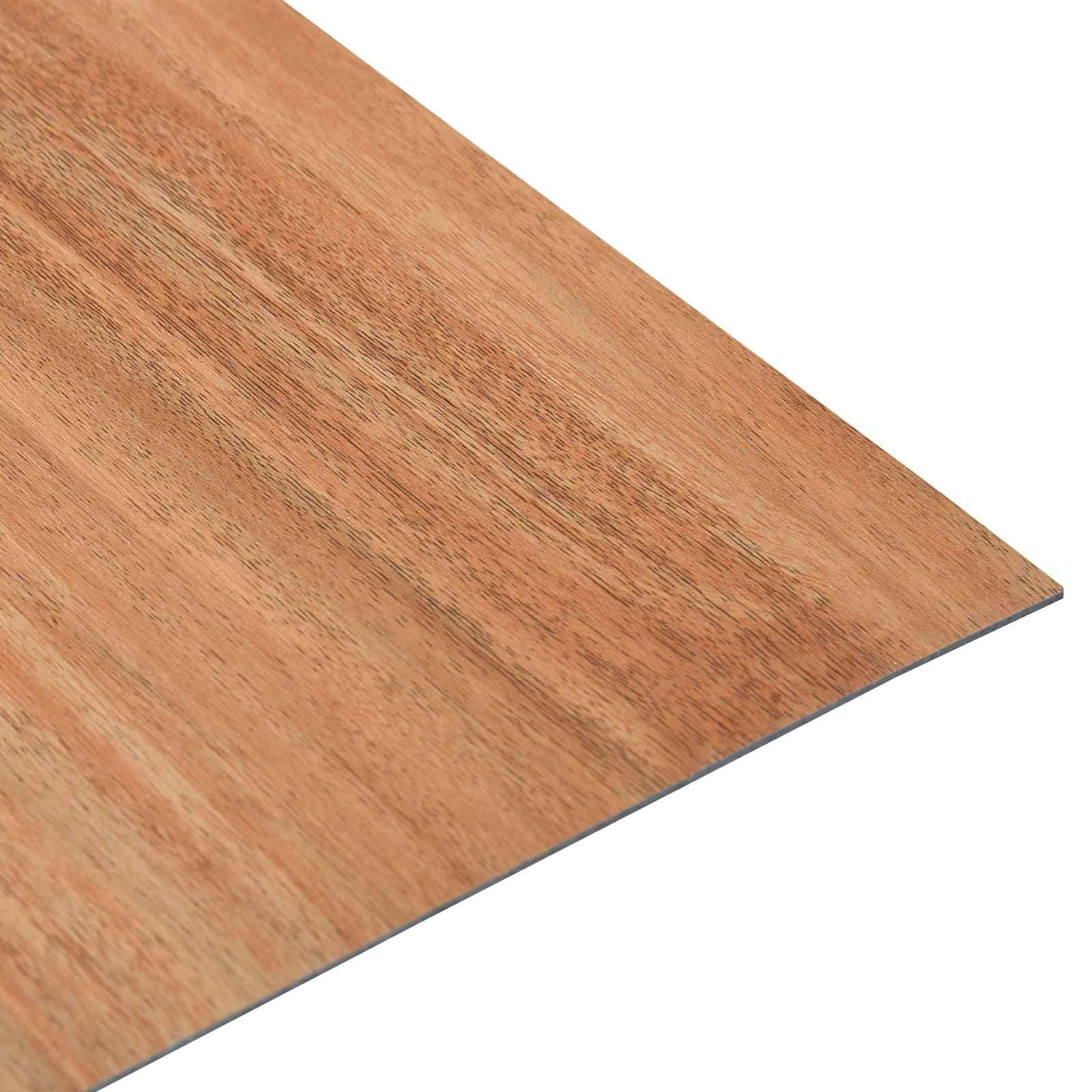 Lot de 20 planches de sol autocollantes en PVC - 30,5 x 30,5 cm - Carrées - Pour stratifié, vinyle, parquet, salon, cuisine, salle de bain - Découpe facile et design antidérapant