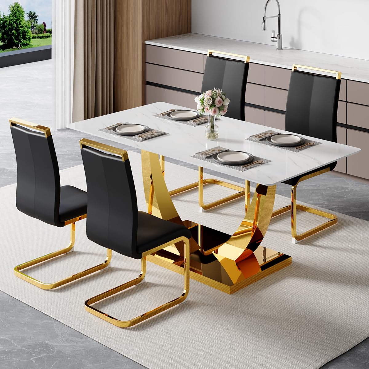NYEESS Gold Luxe 4-Seater