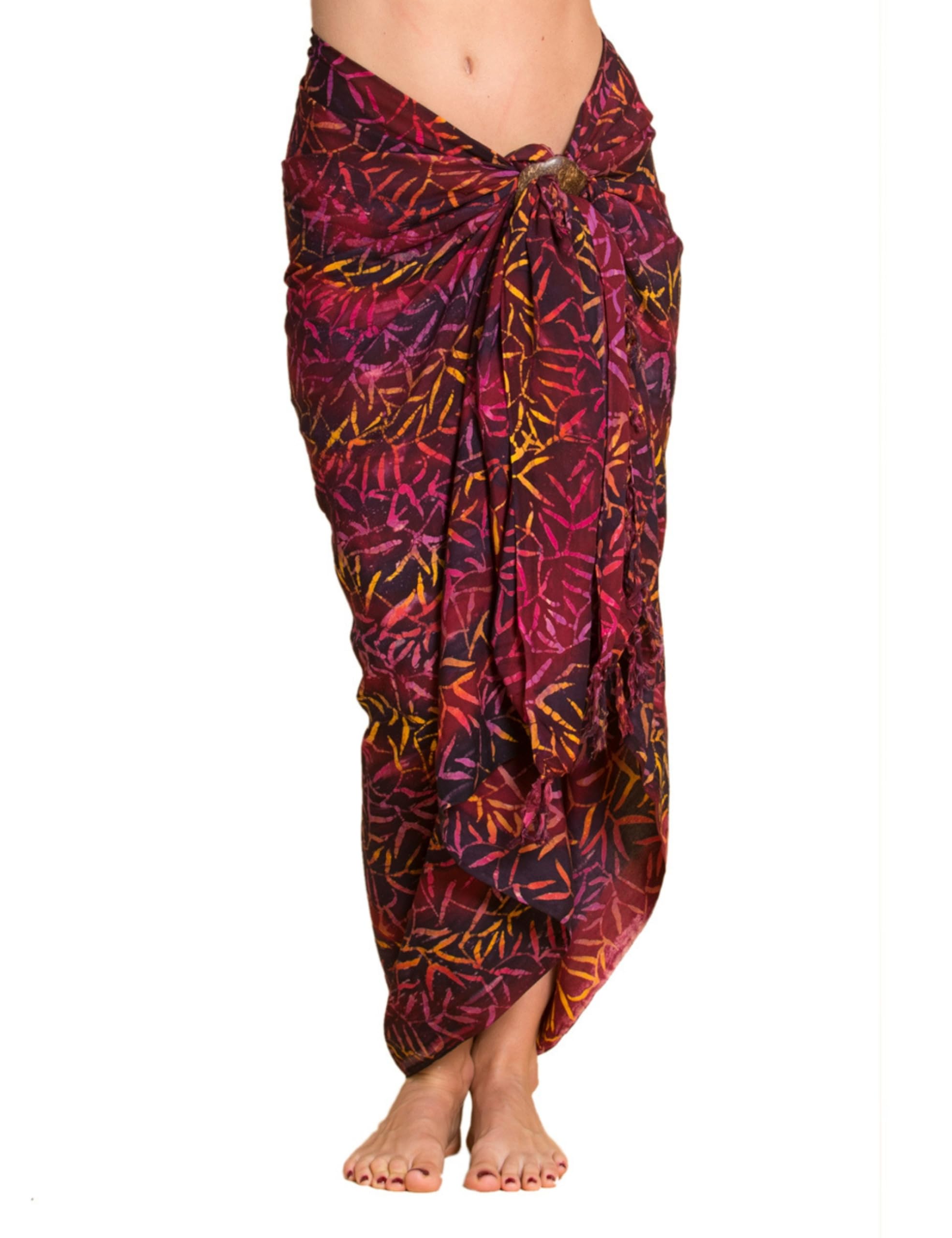 PANASIAM Sarong B008 purple tones, L