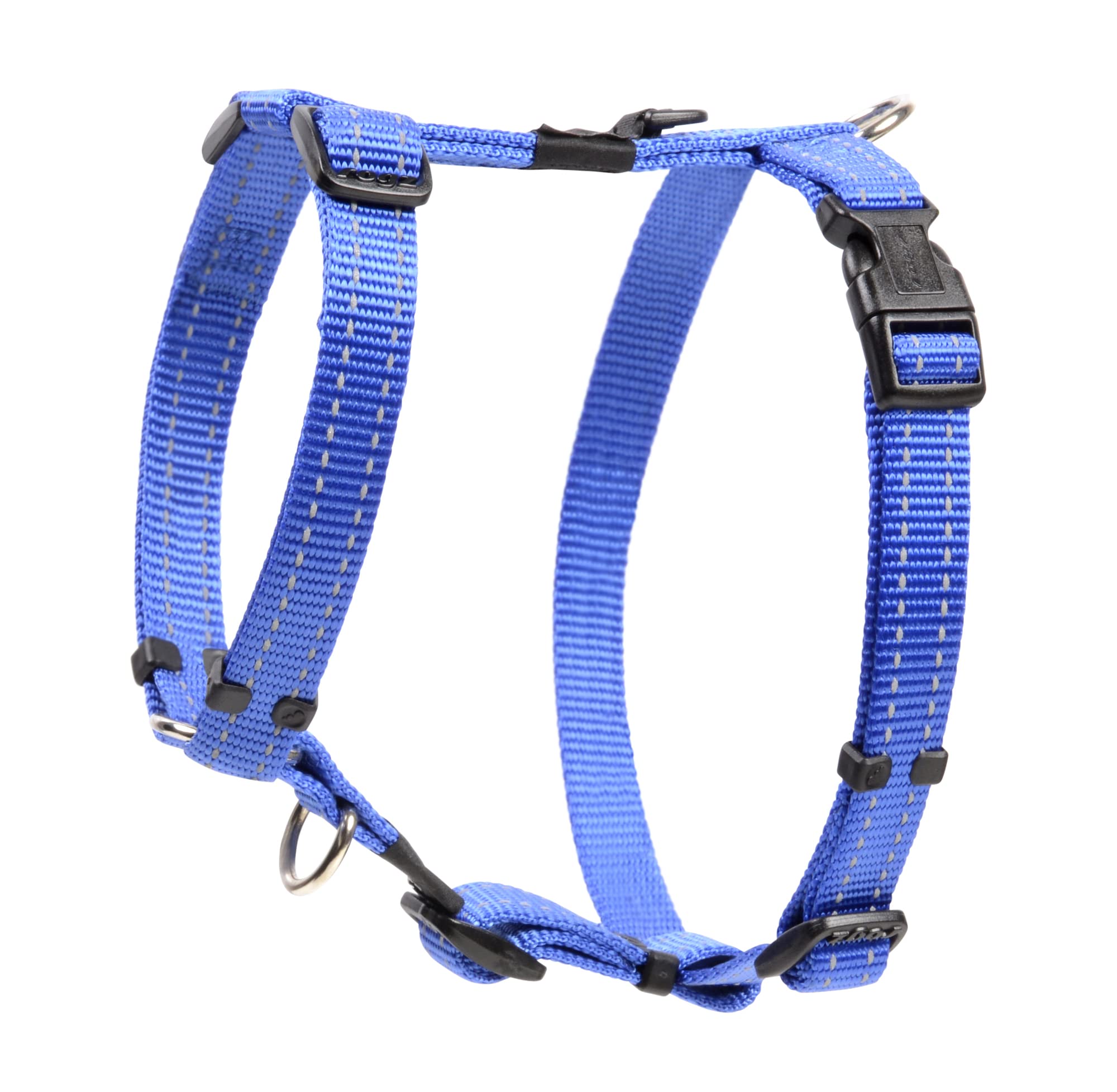 Harnais pour chien réglable 32-52 cm Rogz Utility bleu jargon résistant