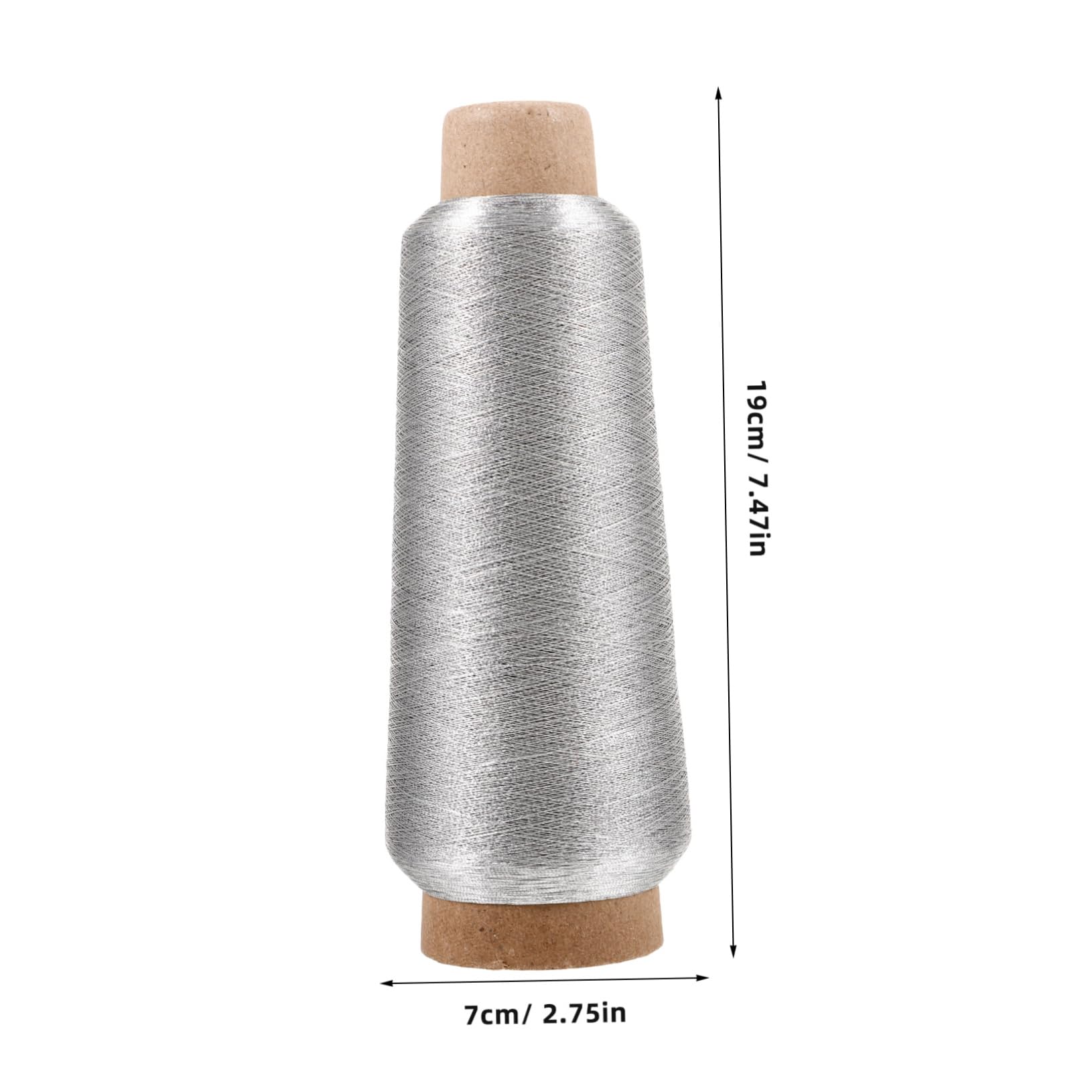 Holibanna 150d Metallic Embroidery Thread 5000 Yards Spool Thread Spool Sewing Machine
