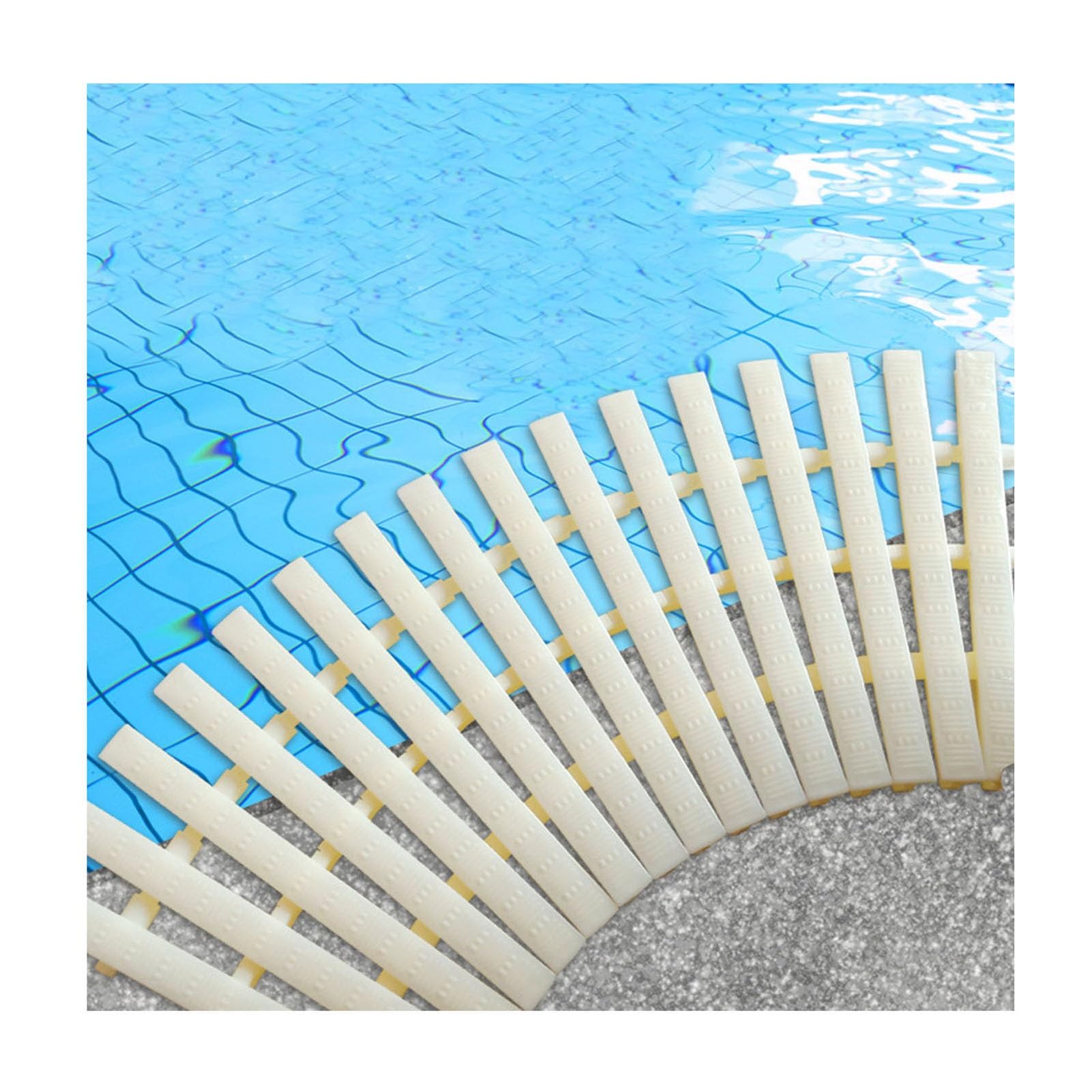 Griglia di Troppo Pieno per Piscina, Copertura filtrante per Uscita di Scarico in ABS per grondaie, terrazze e Bordi Piscina - Sistema di griglia di Scarico Resistente ed efficiente per la g