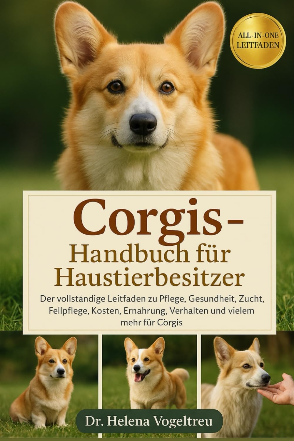 CORGIS HANDBUCH FÜR HAUSTIERBESITZER: Der vollständige Leitfaden zu Pflege, Gesundheit, Lebensraum , Zucht, Fellpflege, Kosten, Ernährung, Verhalten und vielem mehr für Cogis ist enthalten.