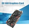 Tarjeta gráfica RX580 8GB GDDR5 256bit, doble ventilador de enfriamiento, 16 PCI Express 3