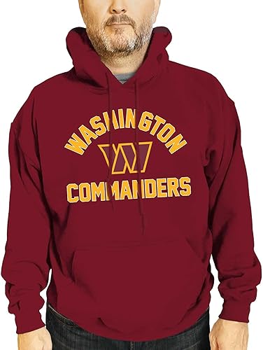 Miniatura 265 de Team Fan Apparel - Sudadera con capucha para adultos de NFL Gameday, mezcla de algodón y vellón de poliéster, abrígate y representa a tu