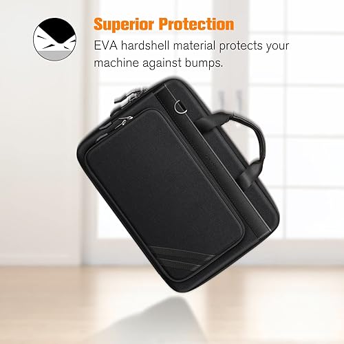 Miniatura 6 de FINPAC - Maletín de hombro con bolsillo para accesorios