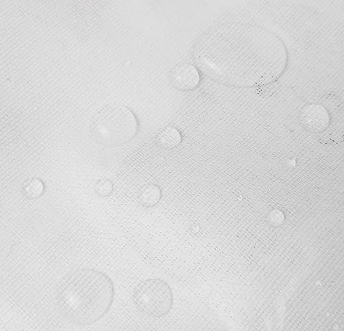 Miniatura 7 de AYTG - Cesta de ropa de lona redonda de 19.7in con asas, organizador de almacenamiento de algodón impermeable perfecto para niños y niñas, juguetes,