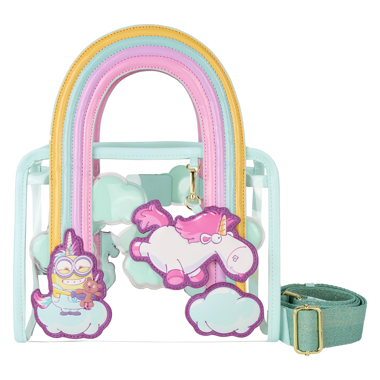 Loungefly Universal Minions Fluffy Unicorn Tote Bag