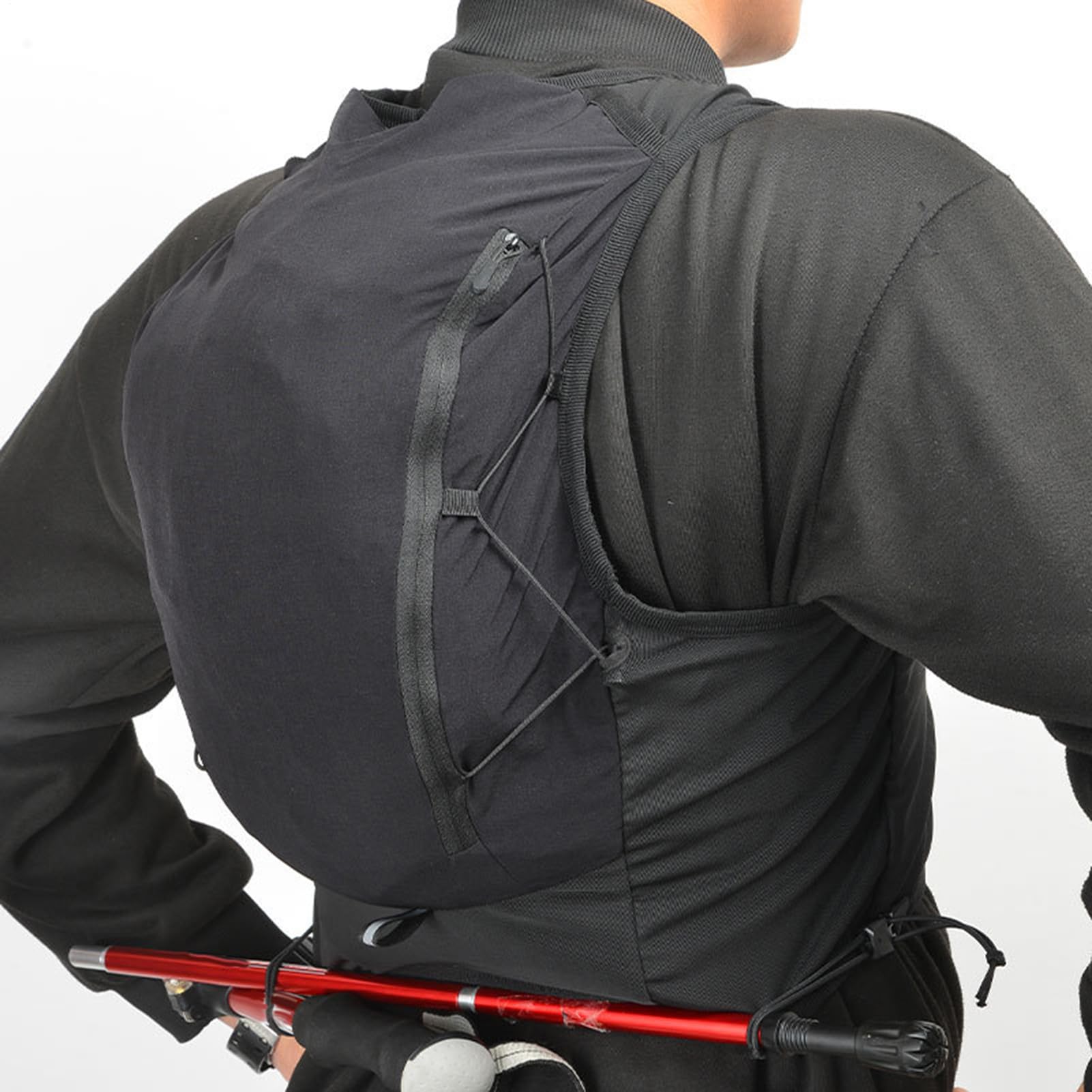 Brusttasche für Herren – Outdoor-Fitness-Weste, Outdoor-Sport-Brusttasche | für Herren, Reisen, großes Fassungsvermögen, zum, Wandern