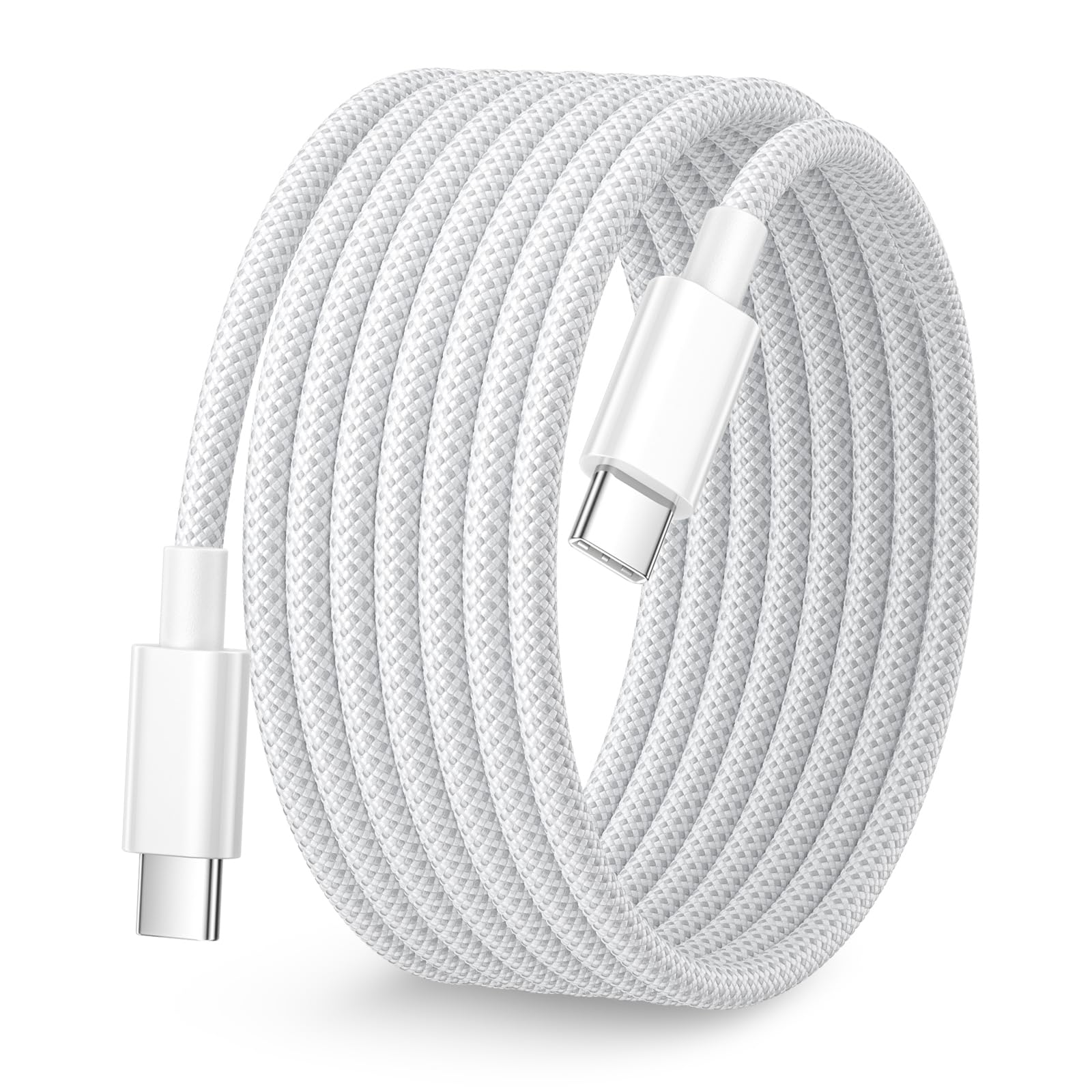 Cavo iPhone 15 16 3 Metri, 60W Cavo USB C to USB C 3M Lungo Cavo Type C to Type C Nylon Cavetto iPhone Cavi USB C Ricarica Rapida Filo Caricatore USB C per Apple iPhone 15 16 Pro Max/Plus/15/16, iPad
