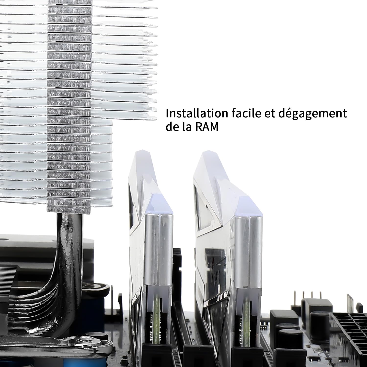 Thermalright PS120SE ARGB Refroidisseur d'air CPU 7 caloducs Dual 120mm TL-C12B-S V2 PWM AGHP 4.0 AMD AM4 AM5 Intel LGA1700 1851 1150 1151 1200
