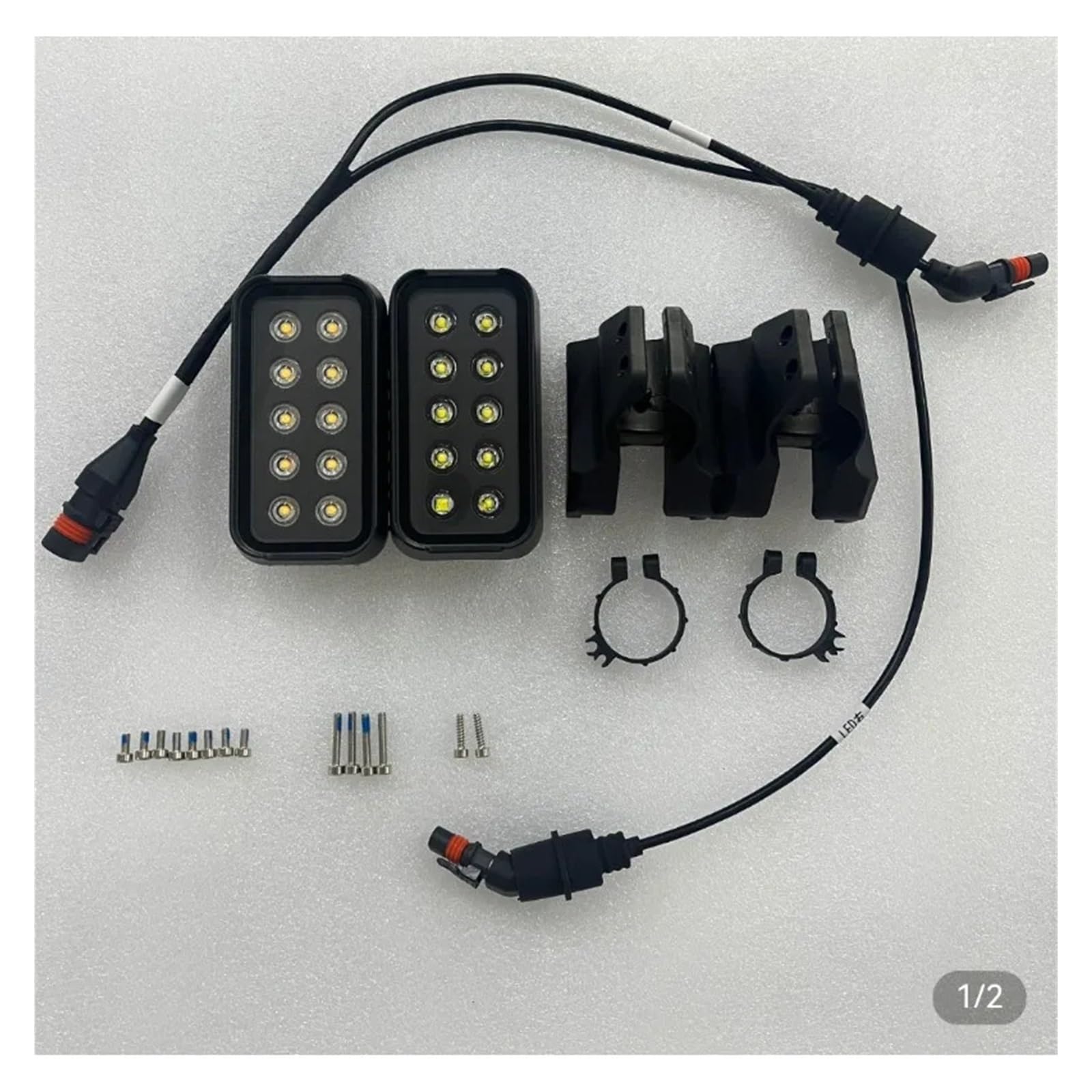 compatibile con DJI, luce di navigazione notturna for Agras T50 T25 T60 | T25P incluso, LED Nightlight x 1 Pair, nero