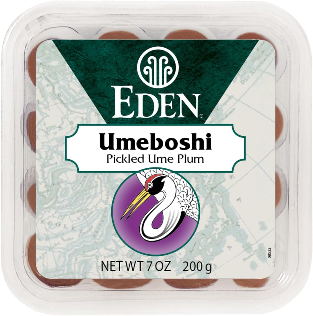 Eden Foods Umeboshi Plums, Whole, 7.05 oz