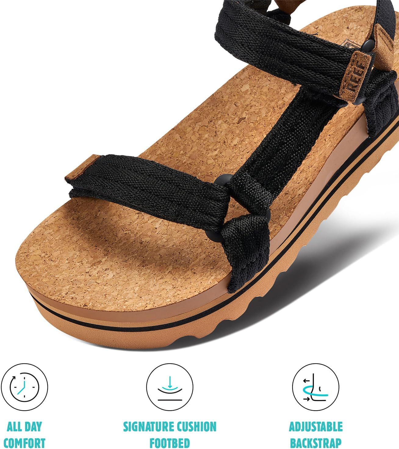 REEF Women's Cushion Rem Hi Platform Sandals - Image 6