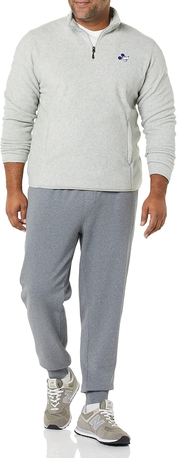 Amazon Essentials Disney | Marvel | Star Wars Men's Polar Fleece Quarter-Zip Mock Jackets - Image 3