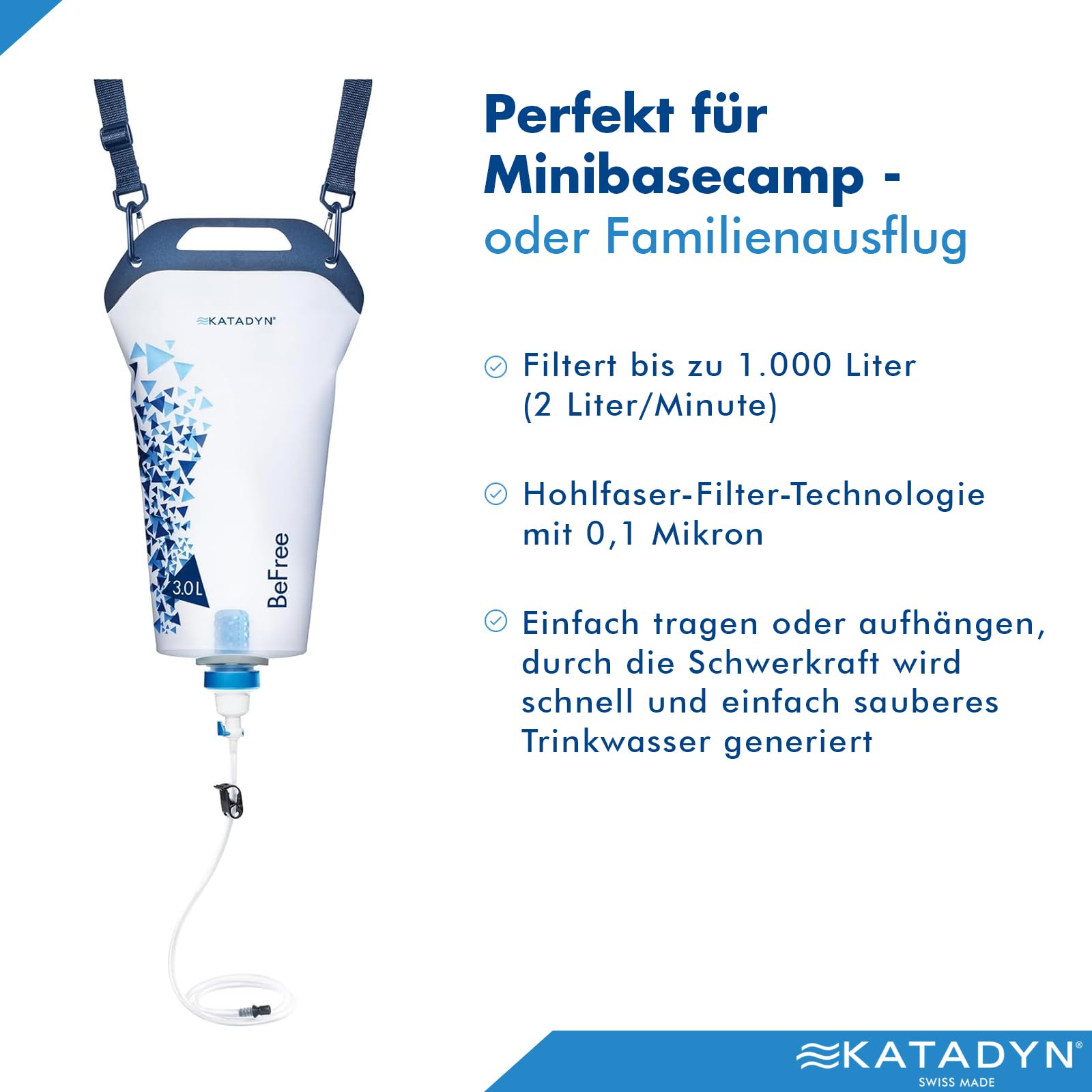 Katadyn BeFree Gravity Wasserfilter