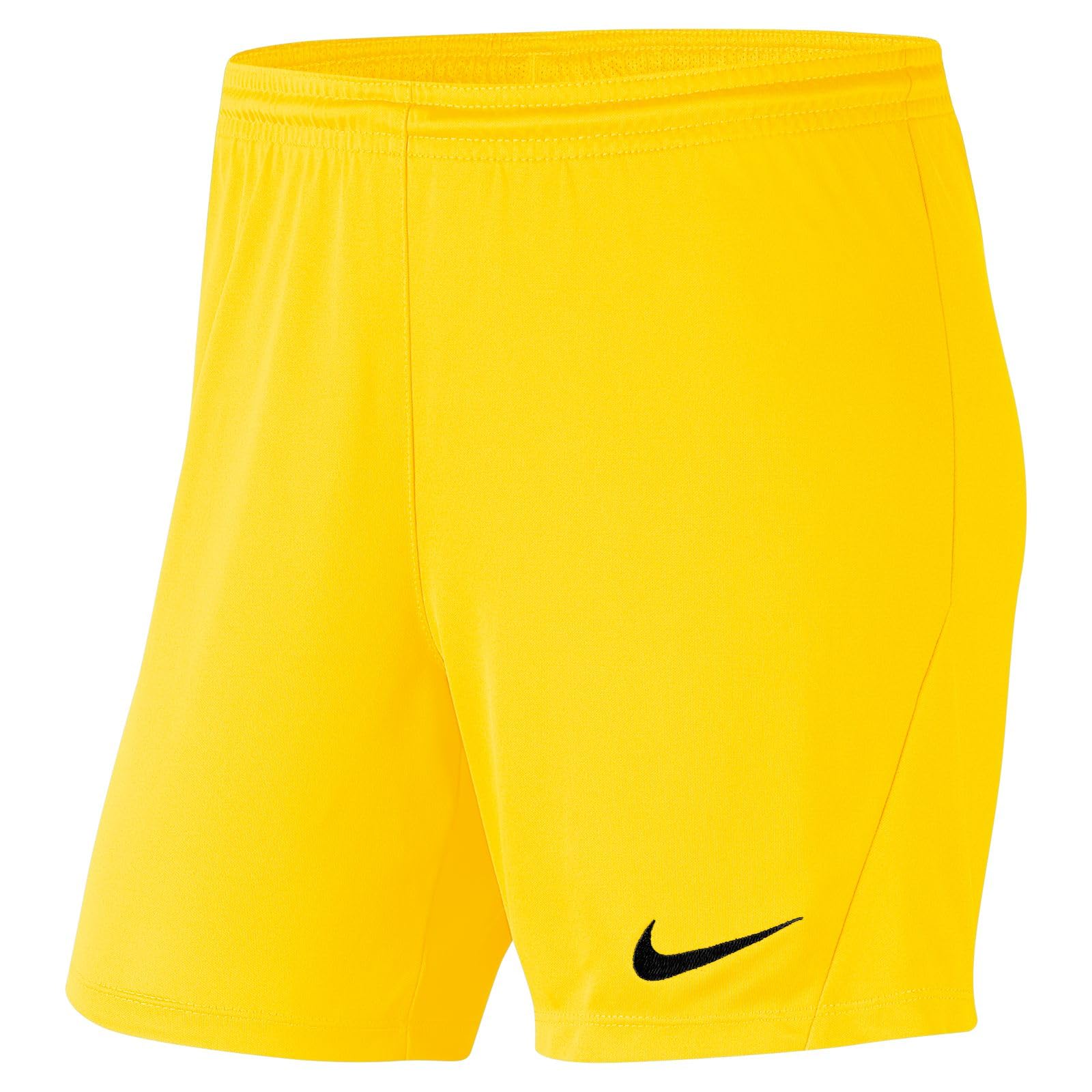 NIKE BV6860-719 Dri-FIT Park 3 Shorts Women's TOUR YELLOW/BLACK Size M