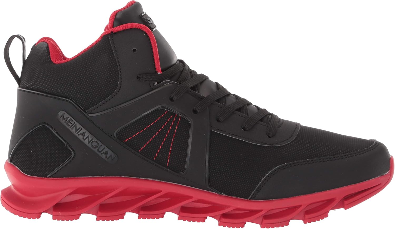 BRONAX High Top Shoes for Men Gold Size