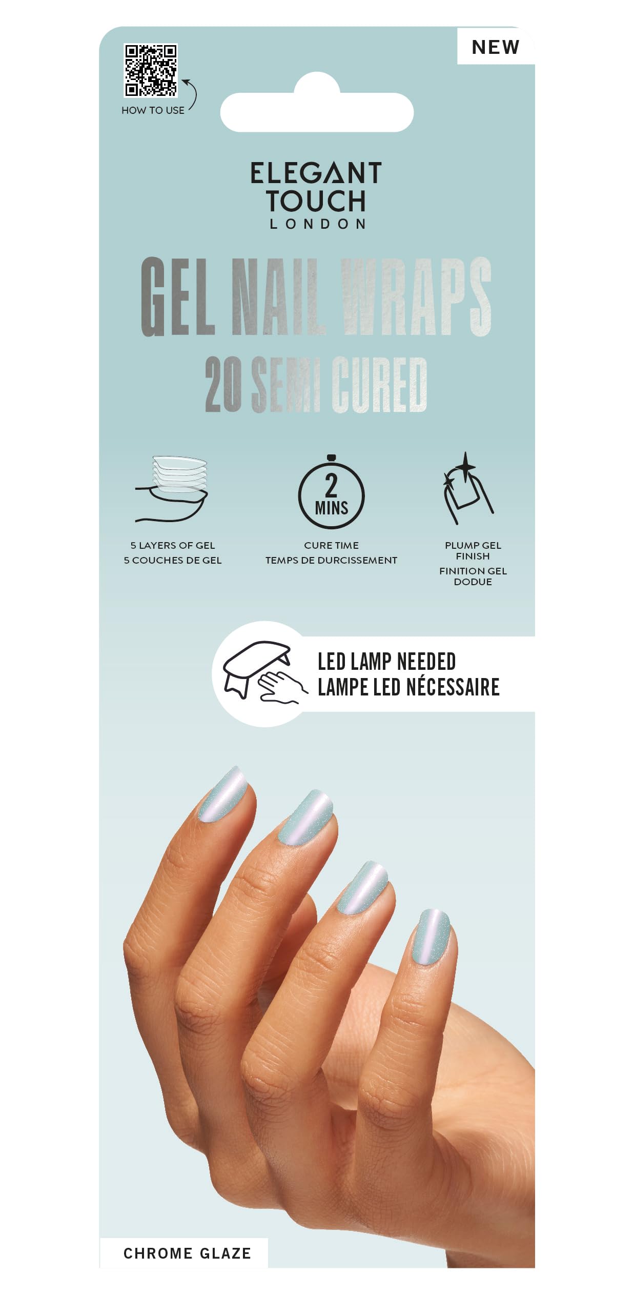 Elegant Touch Nail Wraps - Siren