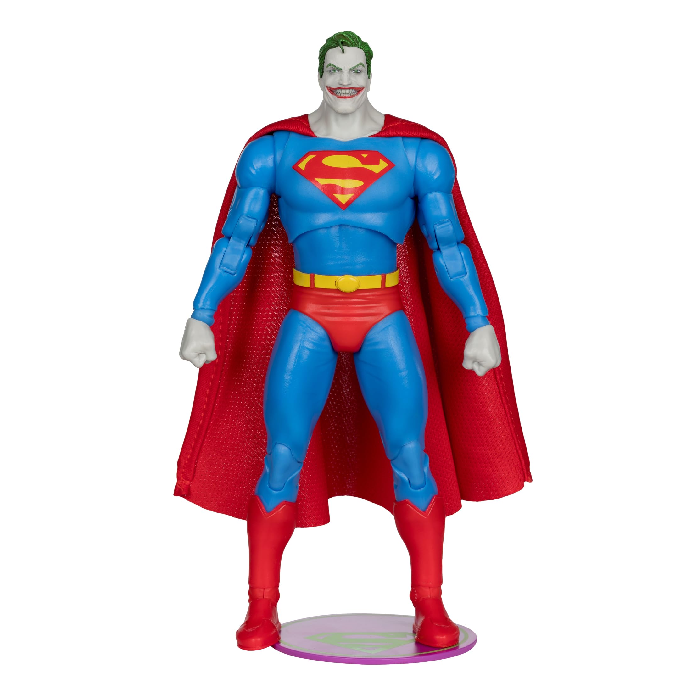 DC Comics DC Multiverse Action Figure Superman (Superman #9) (Jokerized) (Gold Label) 18 cm, Purple, Green