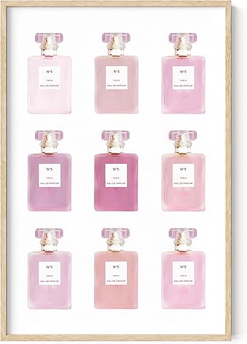 Miniatura 62 de Haus & Hues - Póster rosa con diseño artístico de CDs de los años ´90 para pared de habitación, póster estético para habitación VSCO, póster para CD