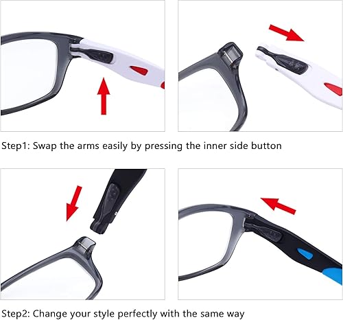 Miniatura 2 de Replacement Temples Arms for Oakley Crosslink Glass Satin Black Frame