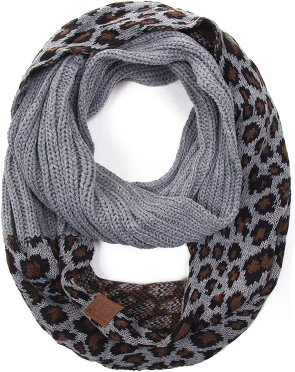 ScarvesMe 3pc Set Trendy Warm Chunky Soft Stretch Cable Knit Beanie, Scarves and Gloves Set