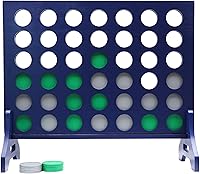 Vista 67 de Tailgating Pros Cuatro en una fila de color azul marino premium con funda de transporte - Juego de patio al aire libre de gran tamaño Jumbo