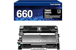 TN660+DR630 Compatible Toner Cartridge and Drum Unit for Brother Printers
