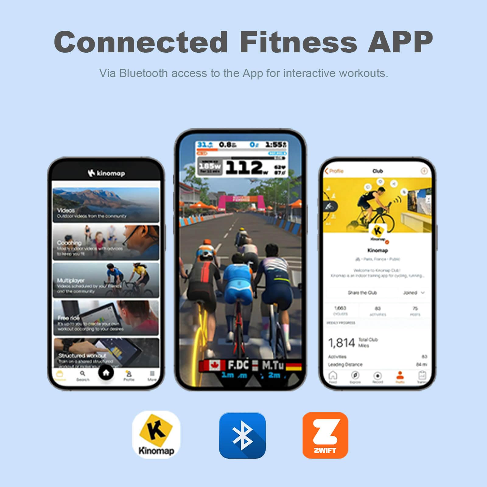 Neezee Vélo Elliptique avec Soutenir l'APP Bluetooth Fitness, 16 Niveaux de Résistance Réglables, Volant d'inertie 6 KG, Écran LCD, Velo Elliptique Ultra Silencieux pour La Maison