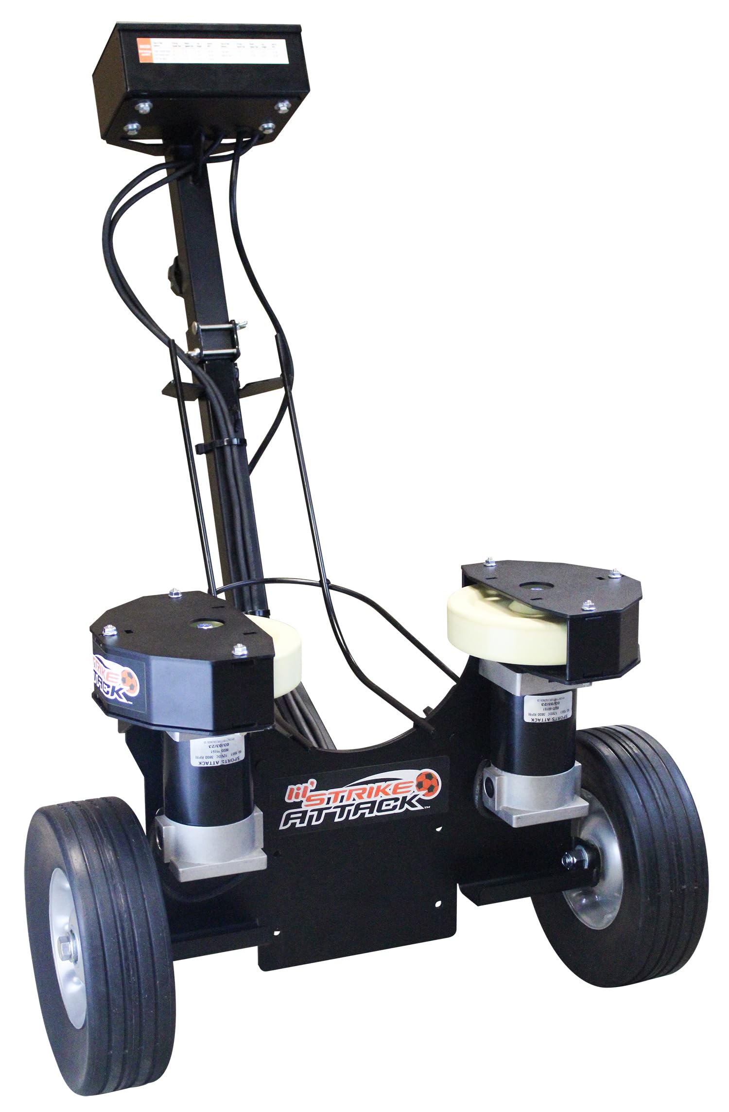 Lil Strike Attack Soccer Ball Throwing Machine (AC Model) by Sports Attack