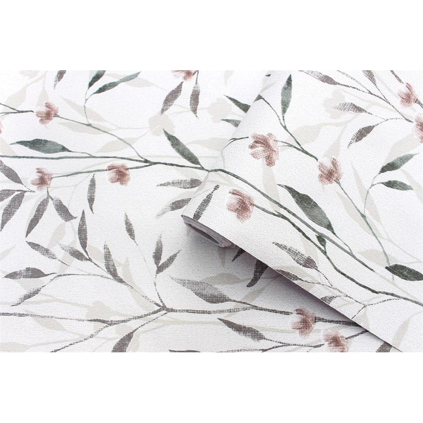 Pegatinas de Pared Pegatinas de pared para dormitorio Sala de estar Pelar y palo Floral hoja papel tapiz pared vinilo auto adhesivo papel de pared diseño para paredes baño baño decoración Adhesivos Pa