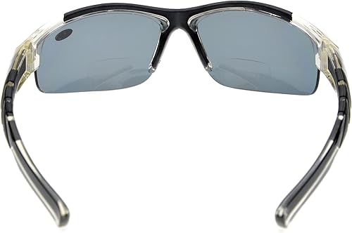 Miniatura 4 de Eyekepper TR90 - Gafas de sol irrompibles para deportes bifocales sin montura para béisbol, correr, pesca, conducción, golf, softbol, senderismo,