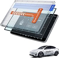 Vista 9 de Protector de pantalla mate para Tesla Model Y Juniper 2026 2025 y 2024 2025 Model 3 Highland [sin deslumbramiento, sin huellas dactilares]