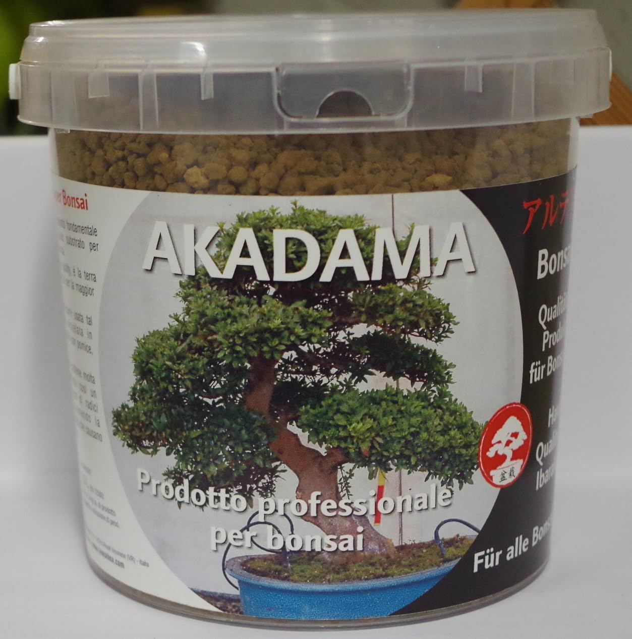 Akadama 2,​5 litri - terriccio per bonsai - substrato per bonsai - terriccio professionale - terriccio specifico