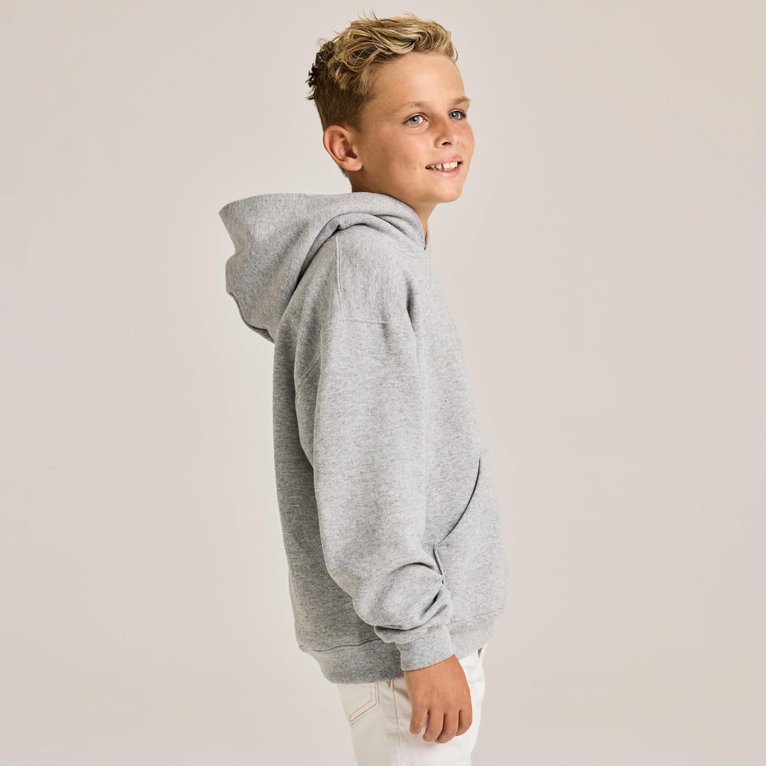 Soffe boys Classic Midweight Fleece Hoodie Sweatshirt - Image 7