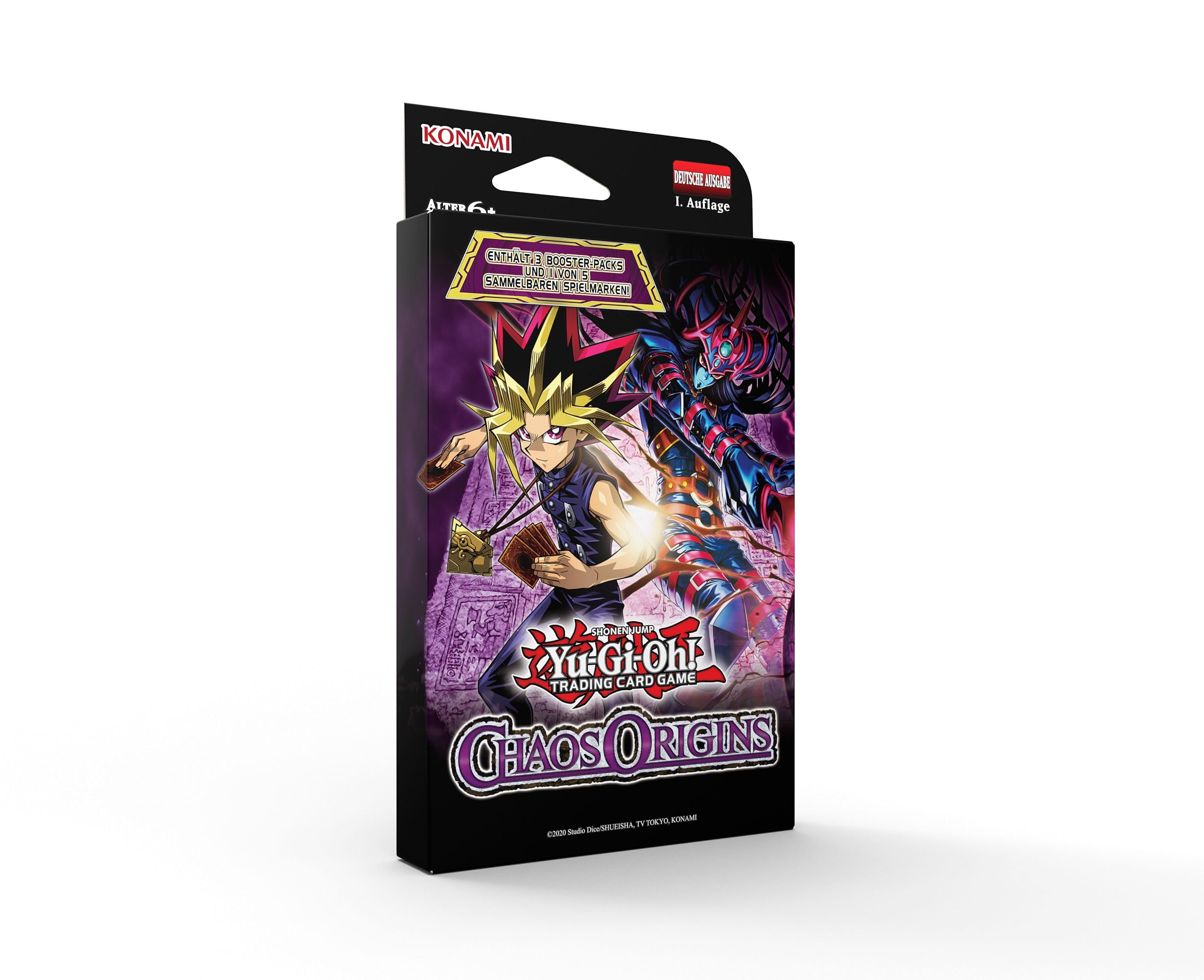 Yu-Gi-Oh! Chaos Origins Booster Pack of 3 (German Version)