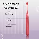 GRIN Natural Oral Care Toothpaste Teeth Whitening SLS Free Toothpaste for Adult and Kids with Electric Toothbrush for Adults with 2 Brush Heads & Carry Case | 3 Cleaning Modes, Sonic Technology (100 Gram, Mintesberry + Miami Coral Toothbrush) gallery image