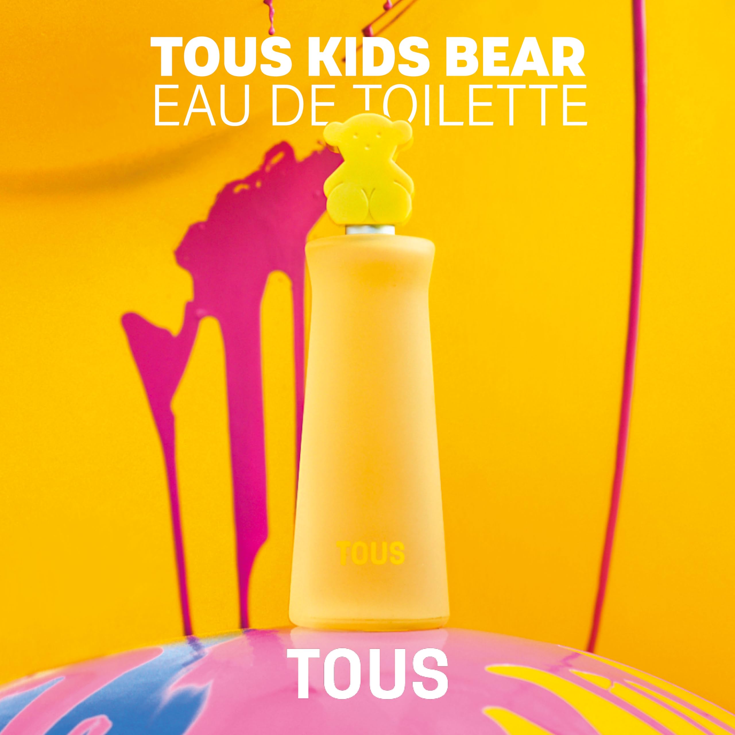 TOUS Eau de Toilette for Boys and Girls, Gentle on Children's Sensitive Skin and Ideal for Everyday Use, 3.4 Fl Oz