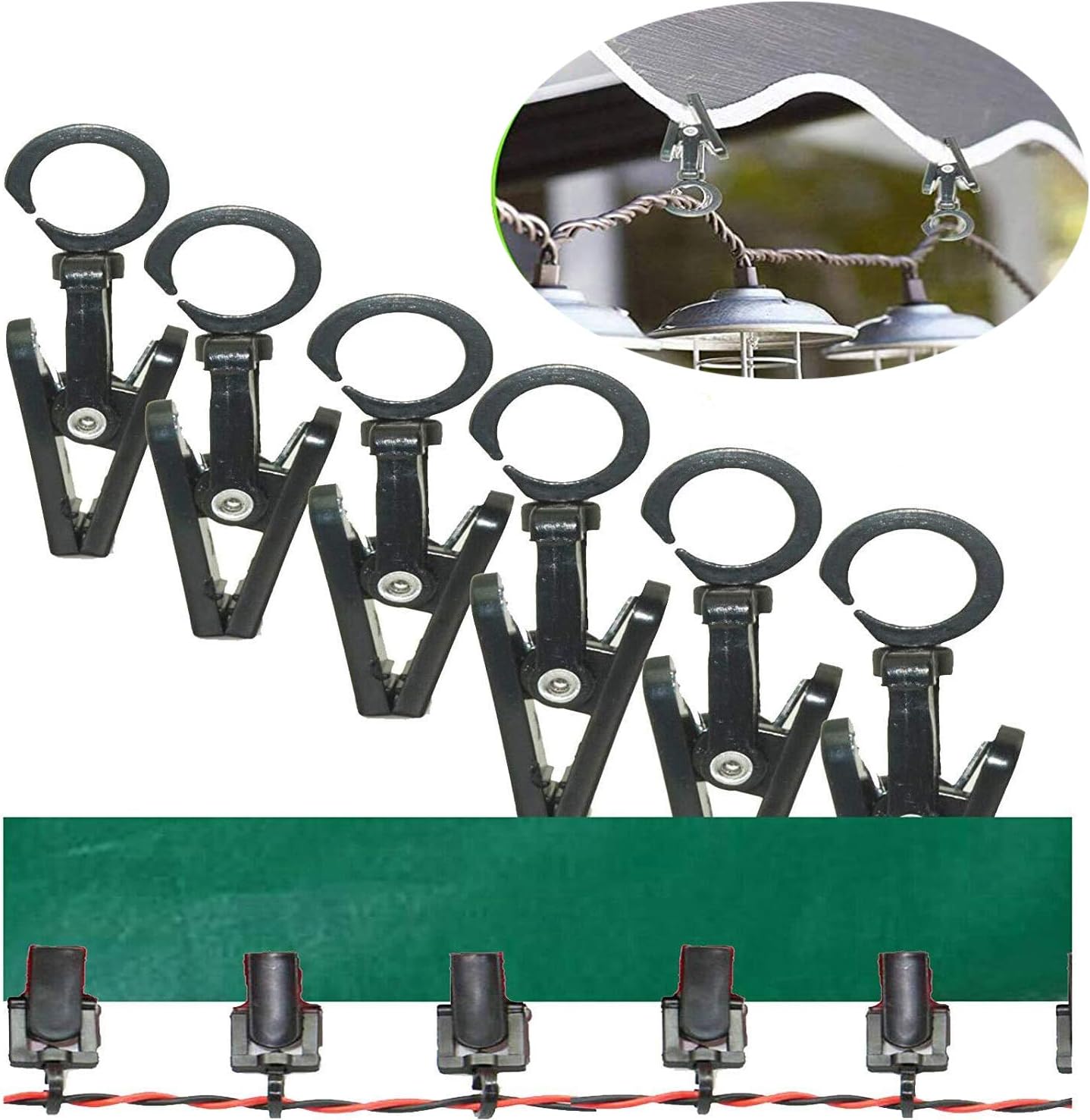 AUXPhome (Pack of 50) Klippy Clips Easy to use Them to