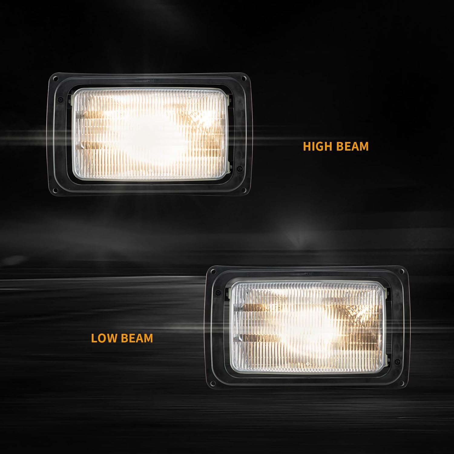 Headlight Headlamp Assembly Fits for Mack Included All Bulbs 12V Left Driver or Right Passenger Side 2M0516CM 21077000