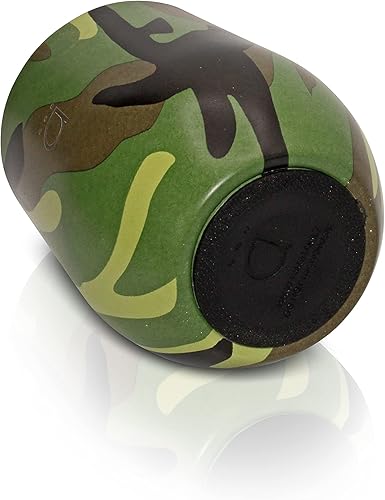 Miniatura 5 de Kalmateh Yerba Mate Gourd - Acero inoxidable de doble pared con tapa sin BPA, filtro de bombilla y limpiador de bombilla, verde camuflaje, 8 onzas