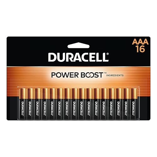 Duracell Coppertop AAA Batteries with Power Boost Ingredients, 16 Count