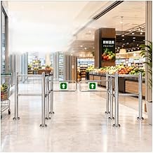 Automatic Stainless Steel Swing Gate for Supermarkets & Libraries