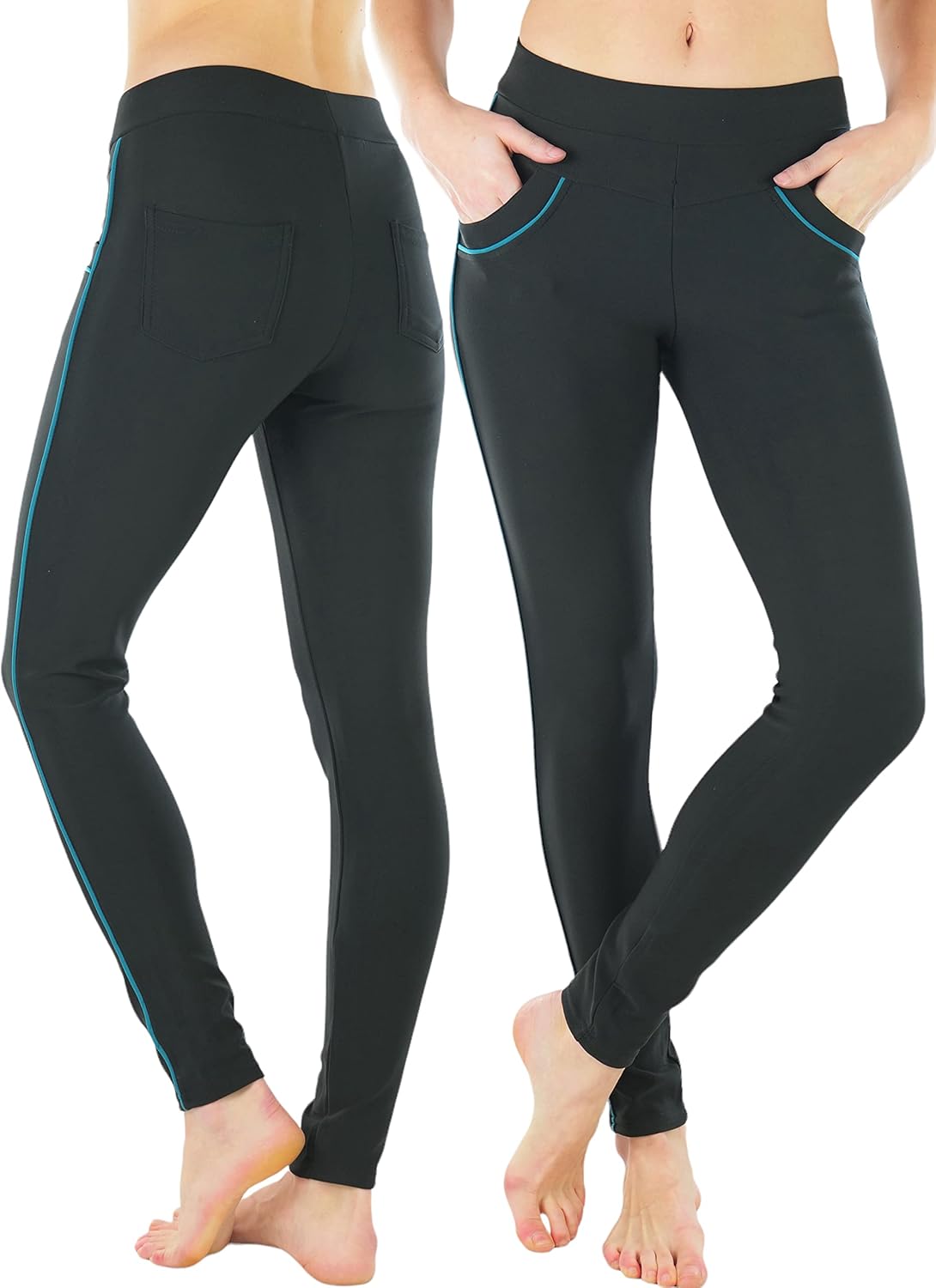 tobeinstyleレディースストライプパンツ US サイズ: M カラー: ブラック