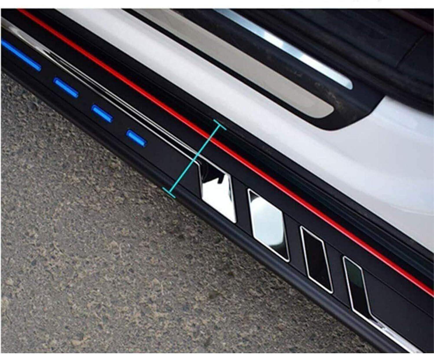 2Pcs Running Boards Compatible with Honda Ridgeline 2017-2024 2025 Aluminium Side Steps Nerf Bars Pedal Protector with Brackets