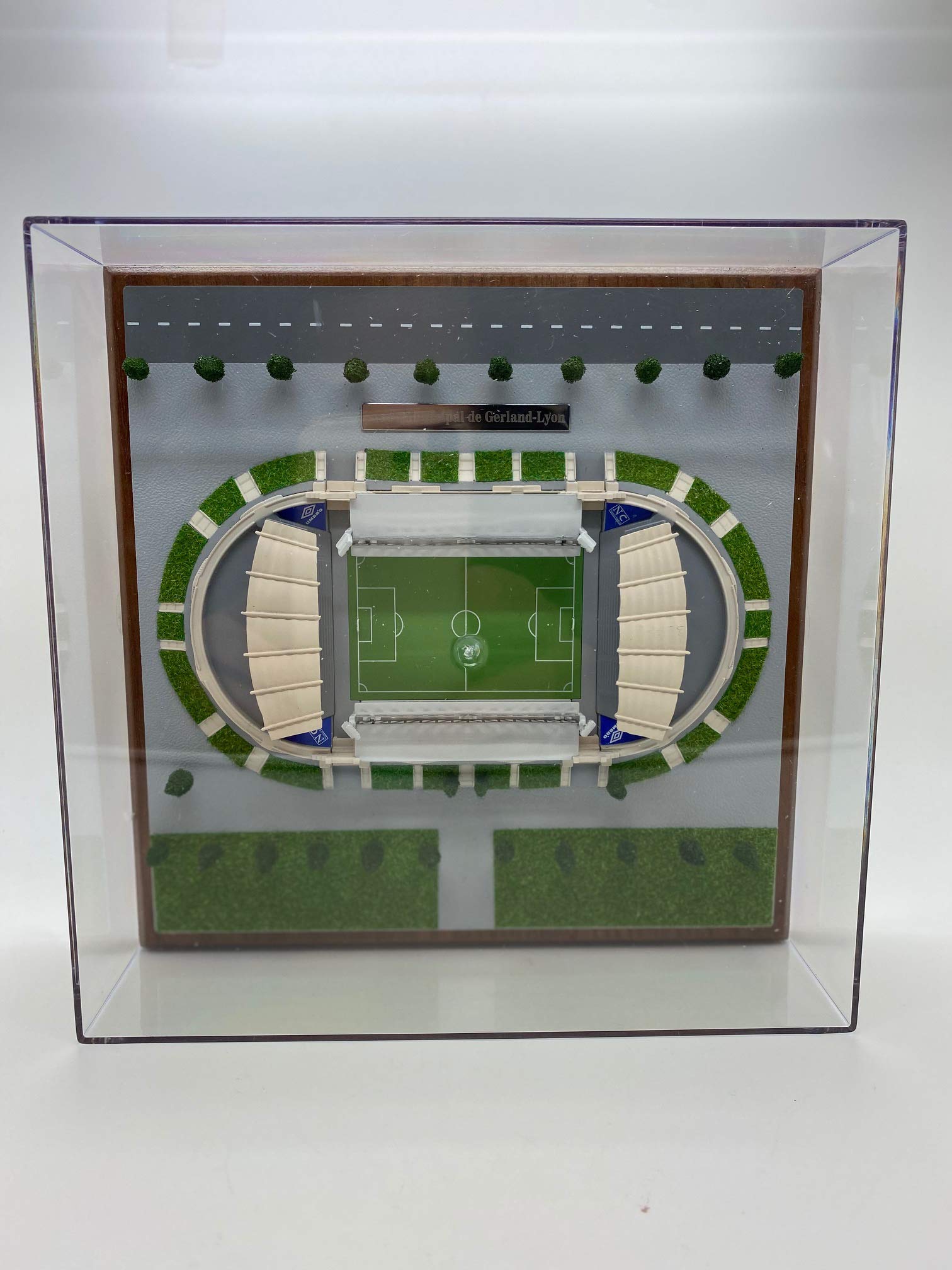 Maquette Stade de Gerland Lyon 12 cm